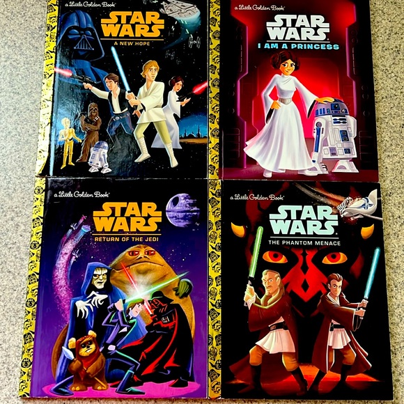 Other - A little Golden Book Star Wars books